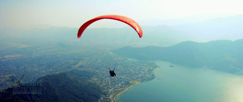 Paragliding in Nepal