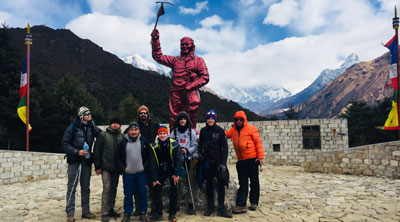 Trekking from Sallery to Everest Base Camp