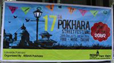 Pokhara celebrating Street Festival